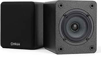 Micca COVO-S 小型ブックシェルフスピーカー 2way 音出し確認済 Amazon.com: Micca COVO-S 2-Way Passive Bookshelf Speakers